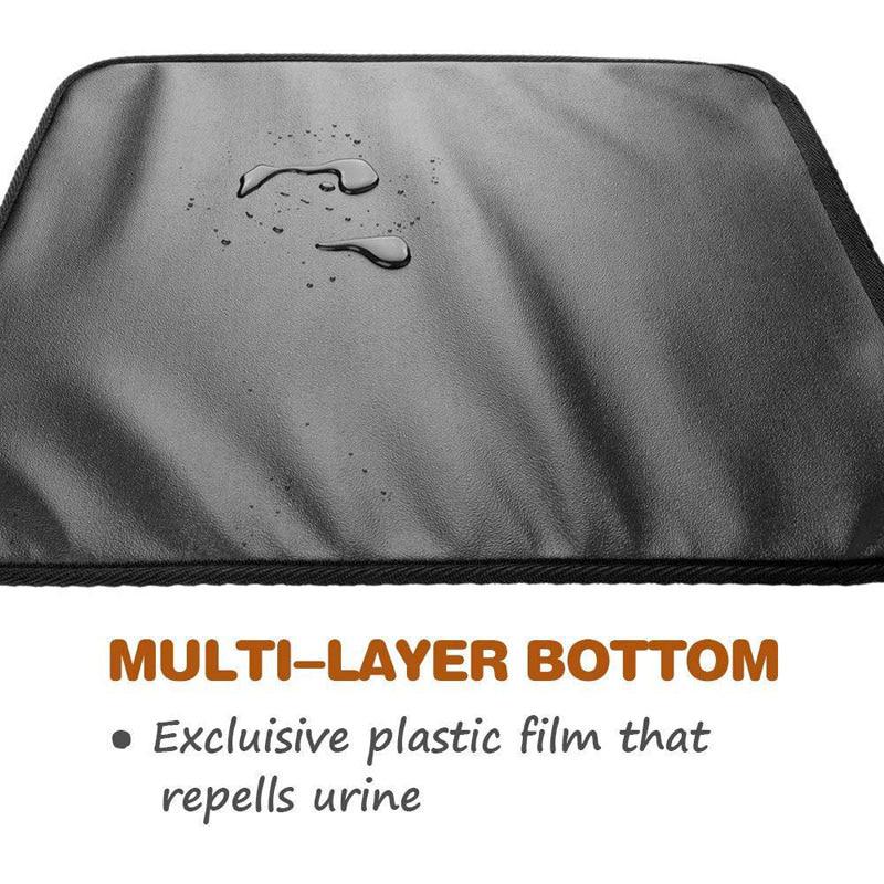 Waterproof Pet Cat Litter Mat EVA Double Layer Cat Litter Pad Anti Splash Cat Litter Mat Clean Pad