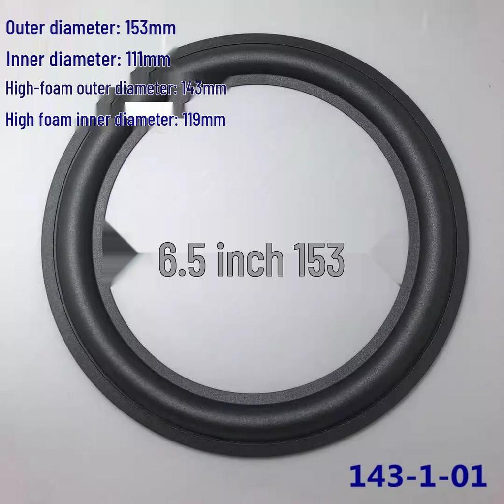 Speaker Repair Rubber Edge: Sizes 1.5/2/2.75/3/4/5/6/7/8/10/12 inches