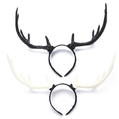 Deer Horn Headband Halloween Headdress Christmas Costume Party Hair Accessories