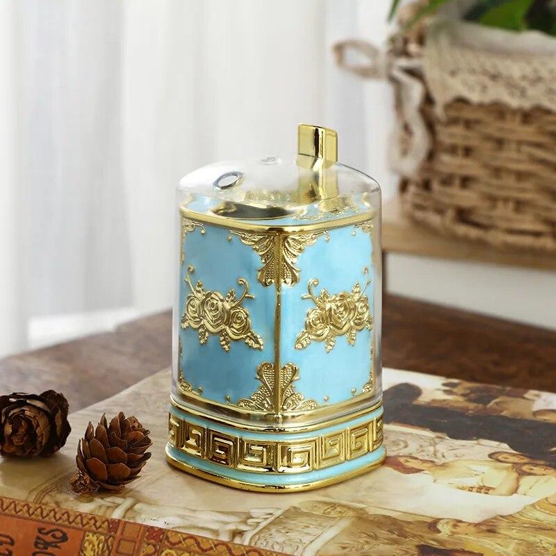 

Креативный держатель для зубочисток в стиле ретро, ​​модная коробка для зубочисток, роскошный ресторан, гостиница, бытовой держатель для зубочисток, 1