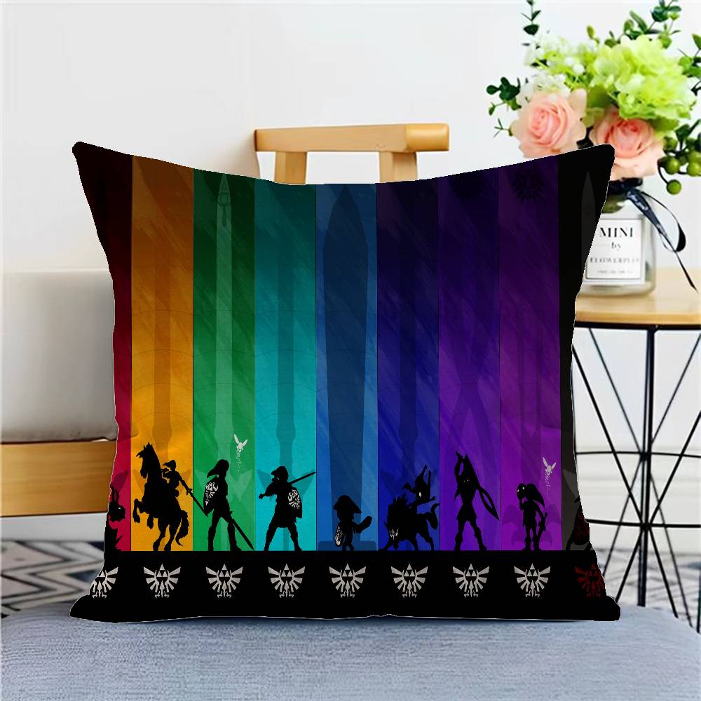 Die Legende von Z-Zelda Spiel Kissenbezug Zoll Bauernhausdekor Heim Überwurf Kissenbezüge für Couch Dekorationen