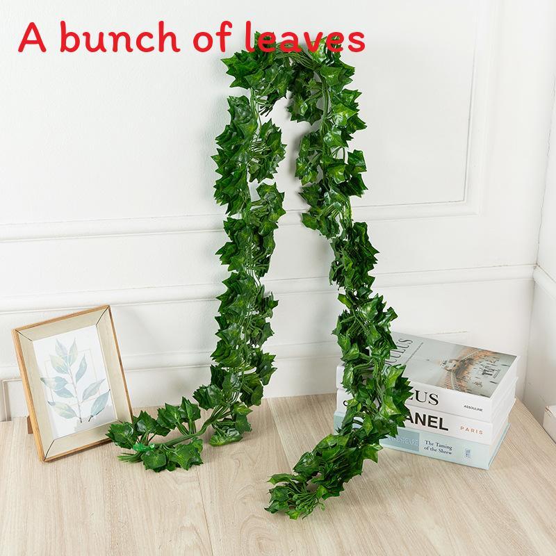 Artificial Green Ivy And Climbing Vines For Wedding Decor With Silk Leaves 2m Height