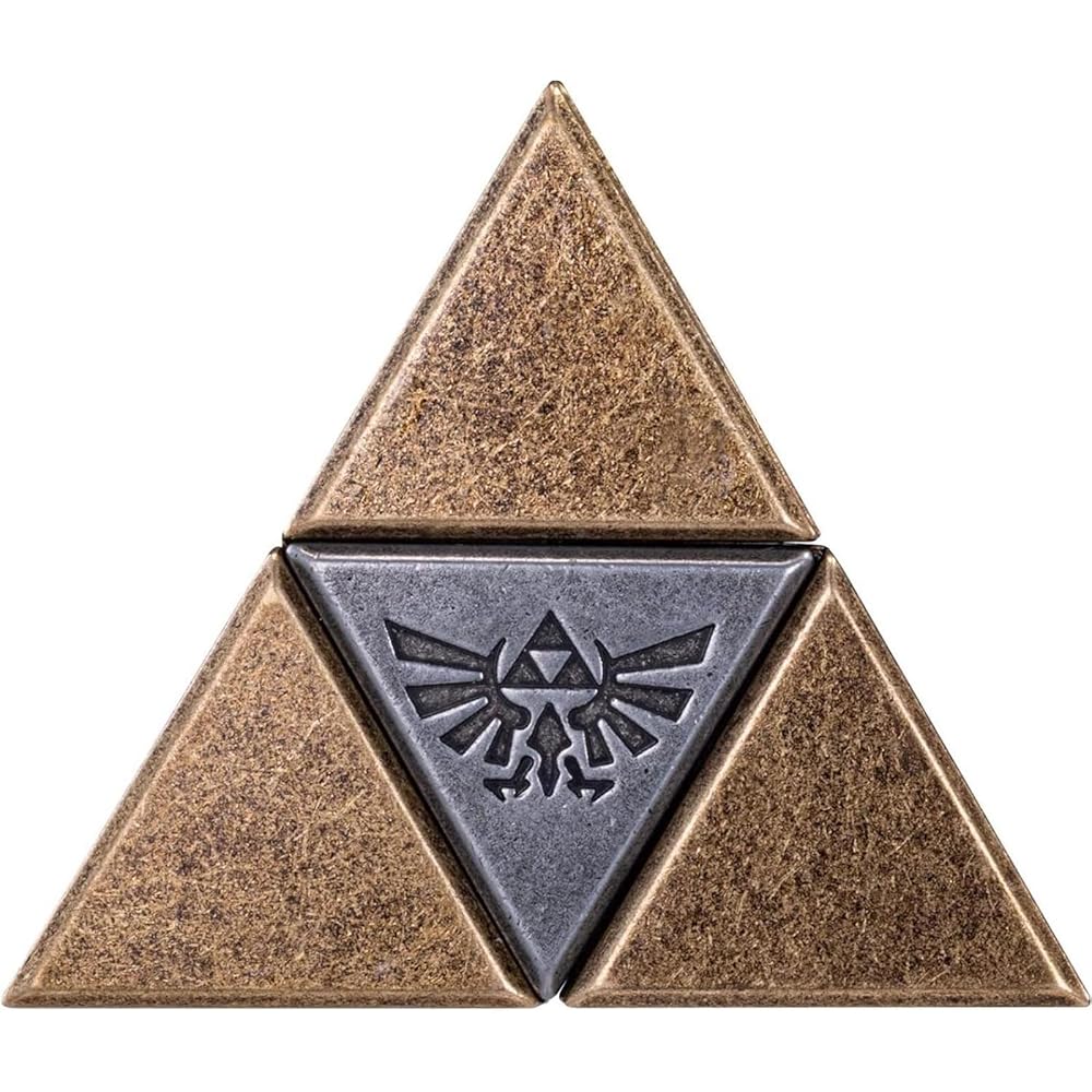 Hanayama ZELDA TRIFORCE Puzzle Level 5 Difficulty 3D Brain Teaser Game