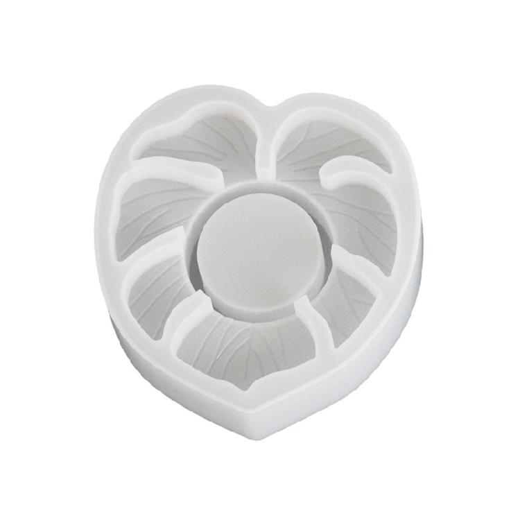 

Craft Molds Candle Bracket Molds Leaf Shape Crafting Molds Cuteness Candle Holder Molds for Home and Table Decorating