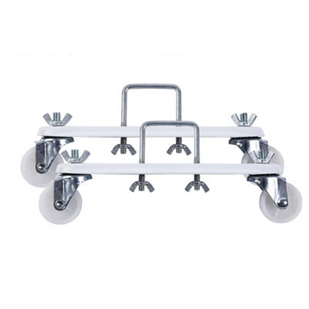 2 Stück 360 Grad drehbare elektrische Heizungsständer mit Rädern Einfache Installation Elektrische Heizung Heizkörper Rollen