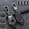 Zinc Alloy Leather Car Key Fob Case Cover For Mercedes Benz B C S E Class GLC