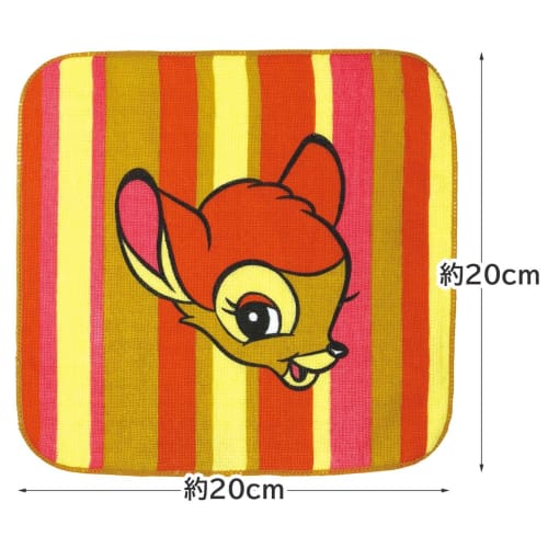Skater Mini Towel Handkerchief Disney Retro Bambi MNT2-A