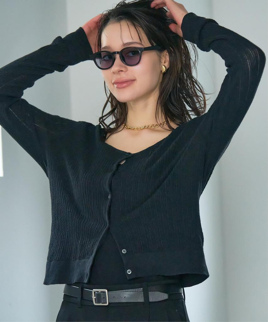 [Zoff] [WEB Exclusive] Wellington-style Sunglasses, Photochromic Sunglasses  Lens Color Changes, Lightweight, UV Protection, Unisex, Stylish, for