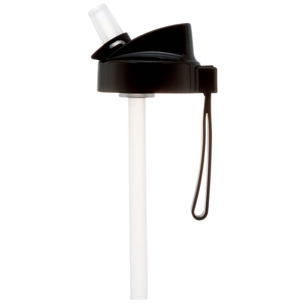 Skater Straw 500ml Straw Water for Sanrio Bottle, Spout-Type Bottle, Plastic, Clear, Kids, Kuromi, PSTB5-A