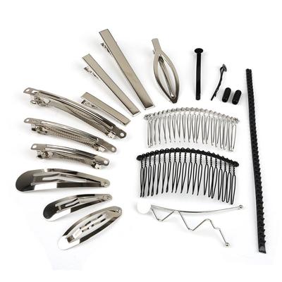 Eisen Verschiedene Größe Haar Kamm Haar Clips Klaue Haarnadeln DIY Schmuck Erkenntnisse Haar Ornamente Zubehör Basis