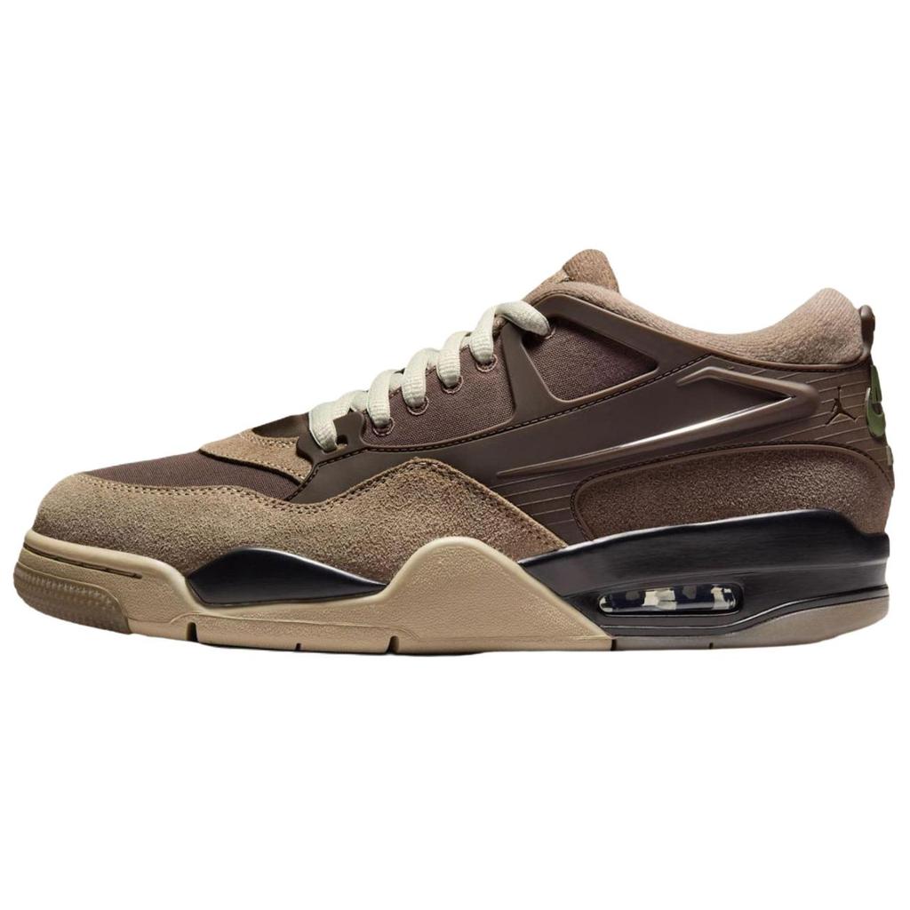 New Jordan Air Jordan 4 Vintage Basketball Shoes Unisex Brown FQ7939-022