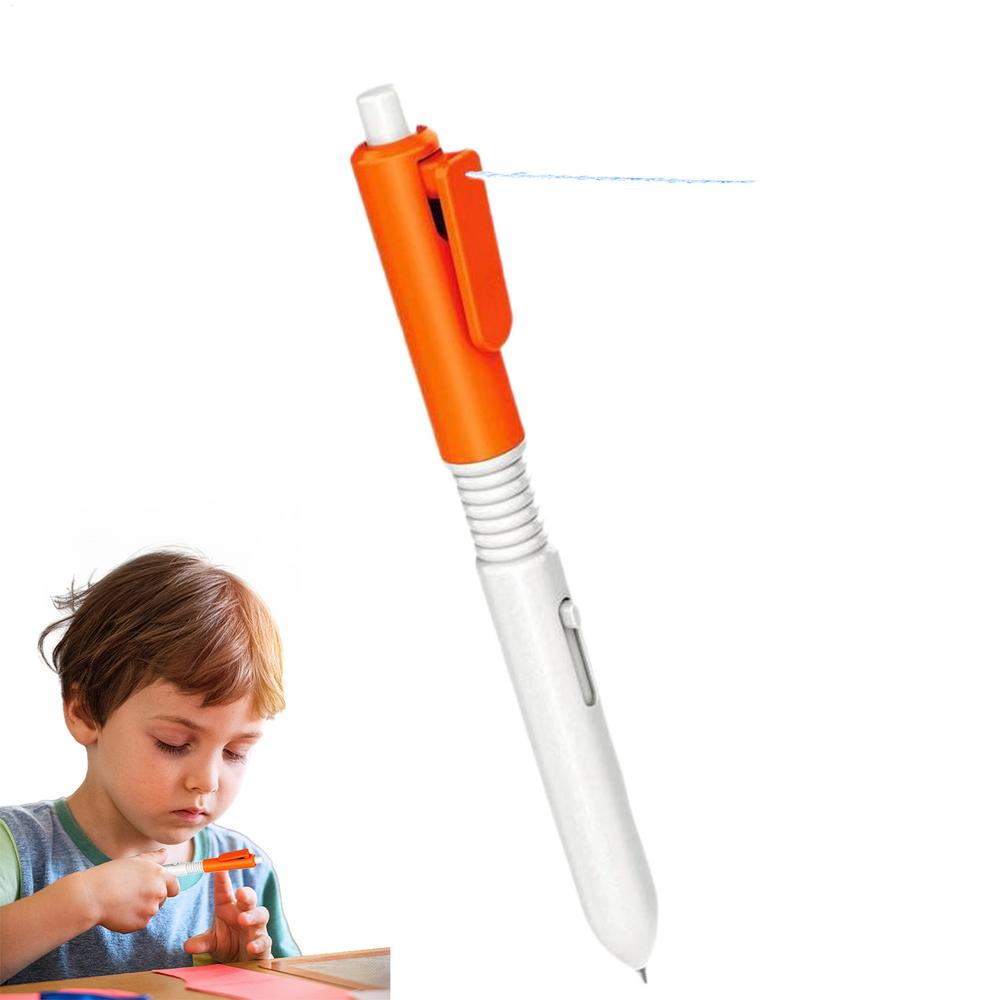 NEW 2 in 1 Funny Prank Retractable Water Spray Pens,Ball Pen with Water Spray Funny Prank Toy Stress Relief