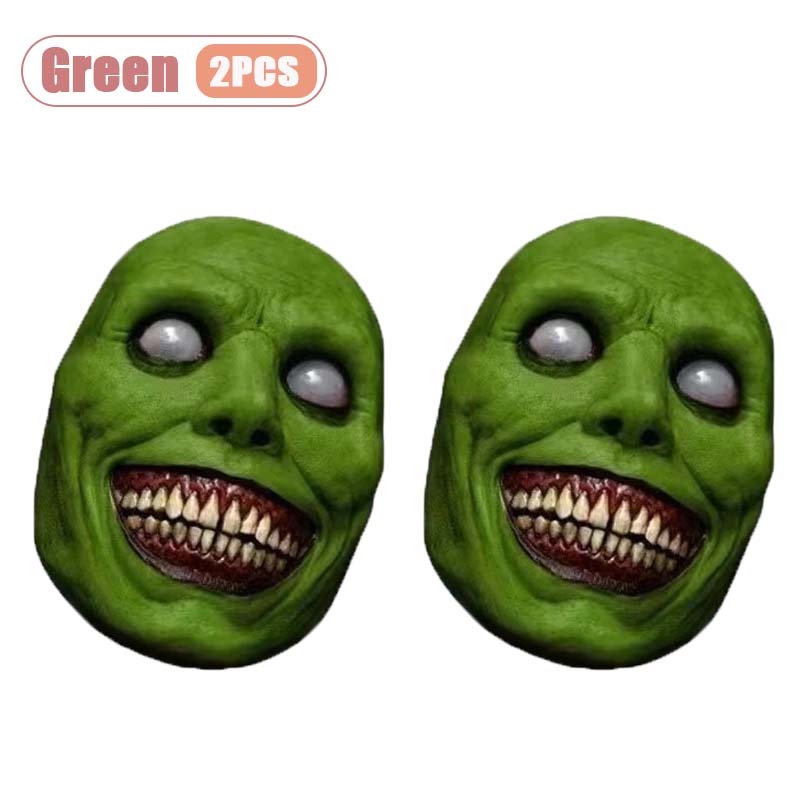 1-4 Pezzi Maschera Demone Sorridente di Halloween Esorcista Fantasma Costume Accessorio per Festa per Decorazione Casa Infestata e Festa Cosplay