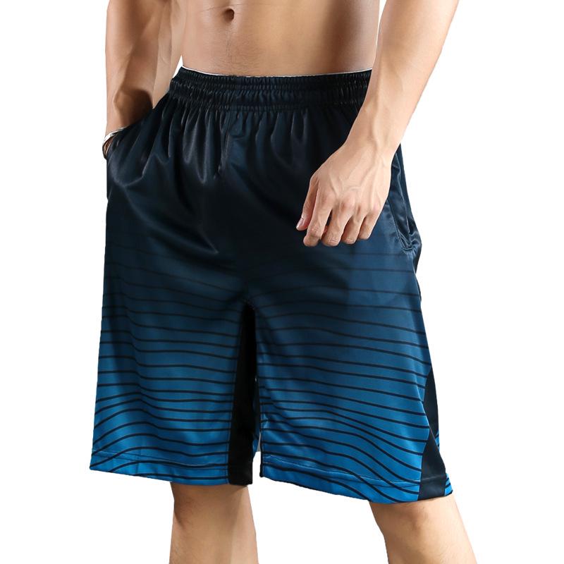 Men's Quick-Dry Basketball Shorts - Loose Fit, Running & Fitness Beachwear