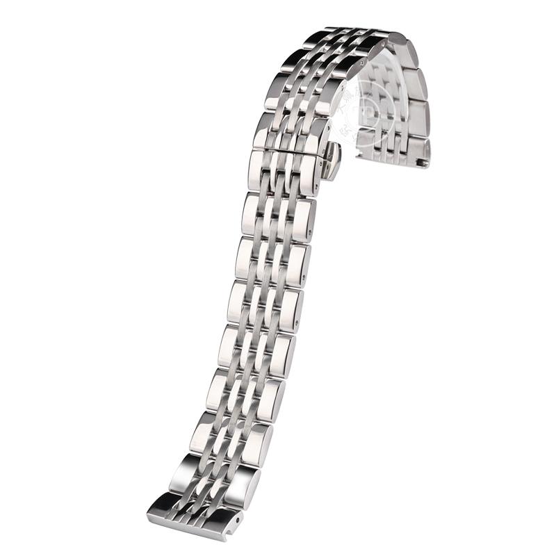 For Armani Watch Strap AR-1945/AR-1863 AR1648 Stainless Steel Watchband For Men's Folding Clasp Solid Bracelet 22mm
