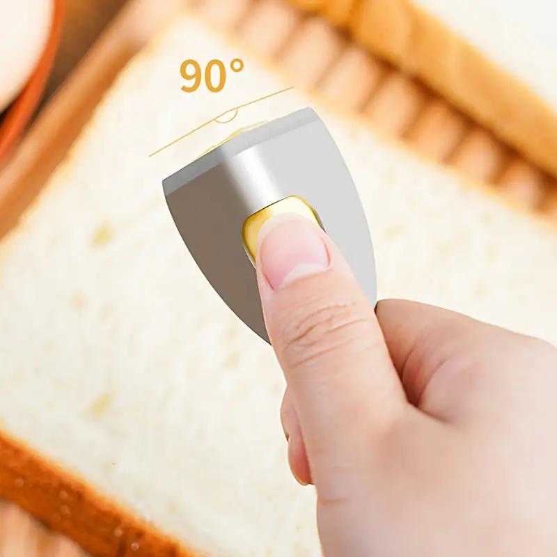 1PCS Stainless Steel Butter Cutter Cheese Corner Cutter Butter Spreader Cutting Knife Baking Scraper Butter Spreader Knife
