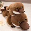 Super Soft Simulation Platypus Toy Fluffy Material Stuffed Animal Doll  Birthday Present