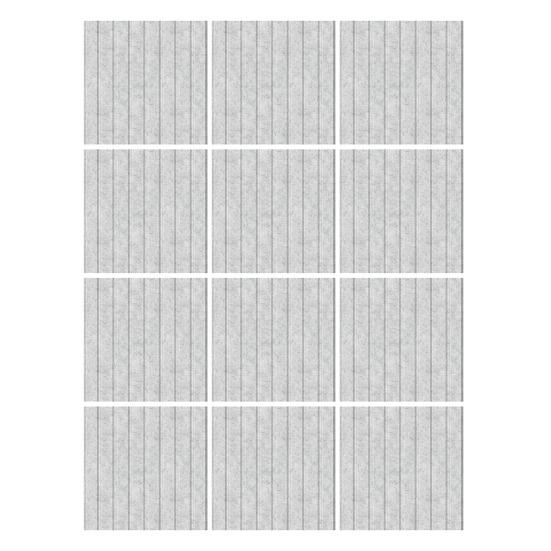 Large Cork Bulletin Board 11.8" X 11.8" Polyester Nail Boards Multi-Purpose Notes Photos Organizer for Office Home Classroom