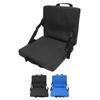Folding Stadium Seat Cushion with Back Support Portable Handle Bleacher Cushion for Outdoor