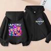 Hoodies Sweatshirts Girls Zip Sweatshirt Children's Clothing Cartoon Print Hoodie Casual Top