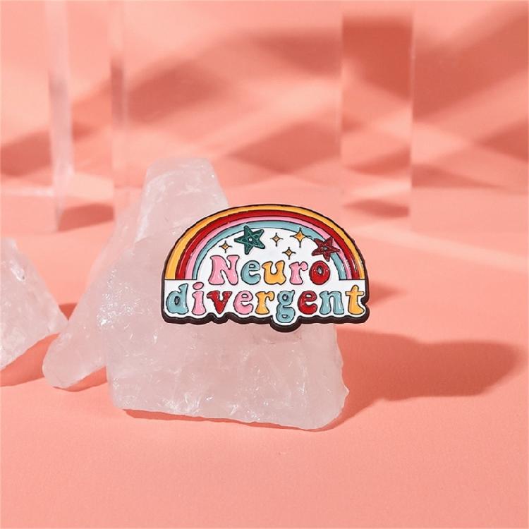 Playful Rainbow Chili Pin Sturdy Metal Badge Adornment Stylish Lapel Pin Accessory Suitable for Everyday Outfits