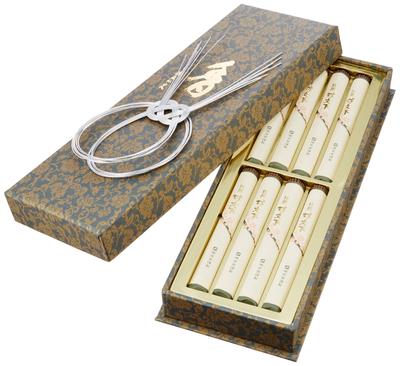 Baieido Incense Specially Selected Short and 8 Packs In a Gift Box Sticks, Kobunki, Small,