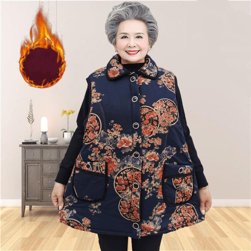 

Осенне-зимний толстый хлопковый жилет женский очень большой жилет-куртка для верхней одежды 9XL