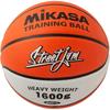 MIKASA Basketball Training Ball Size 6 1.6kg Rubber Orange/White Generic Sports Equipment