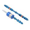 2Pcs Double Ended Screwdriver Bits 14 Strong Magnetic Cross Head for Hand Electric Drill