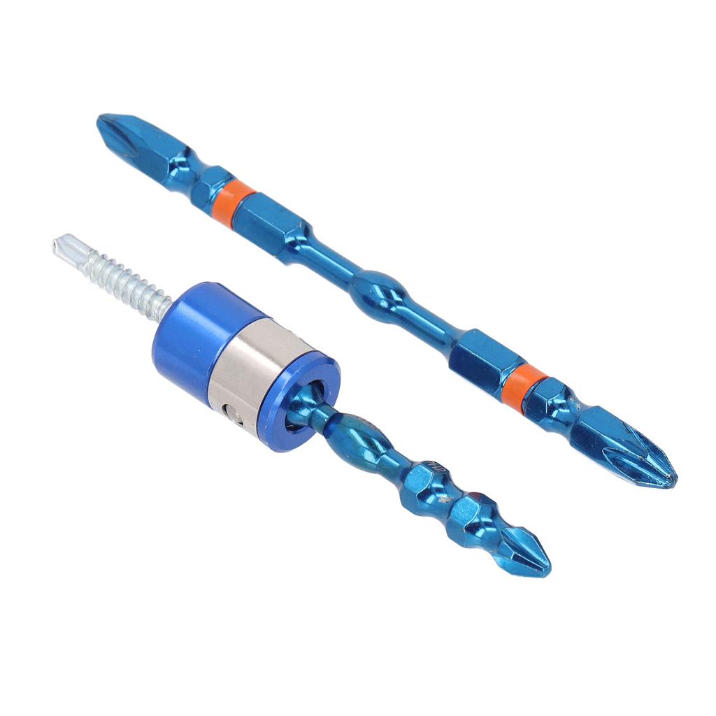 2Pcs Double Ended Screwdriver Bits 14 Strong Magnetic Cross Head for Hand Electric Drill