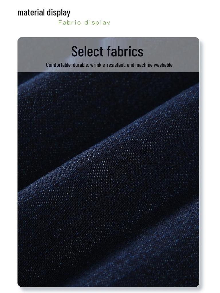 Women's Black Slimming High-Waisted Micro-Flared Horseshoe Jeans - Petite Spring/Autumn 2025