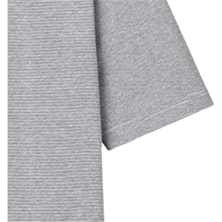 UNIQLO SS24 U Series Minimalist Loose Striped Short Sleeve T-Shirt Unisex Tops Gray 467825-00