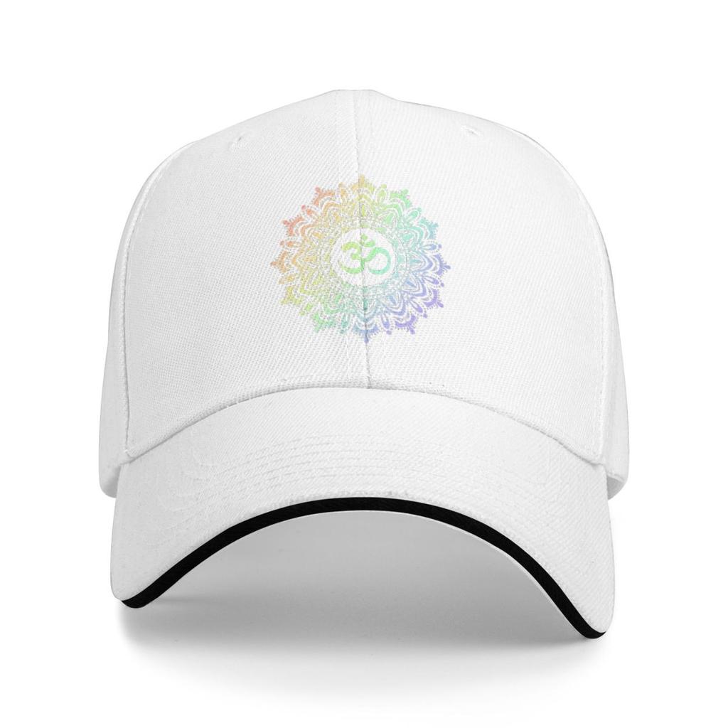 Om Yoga Lotus Flower Buddhist Lotus Meditation Baseball Caps Snapback Baseball Hats Breathable Casual Casquette for Unisex