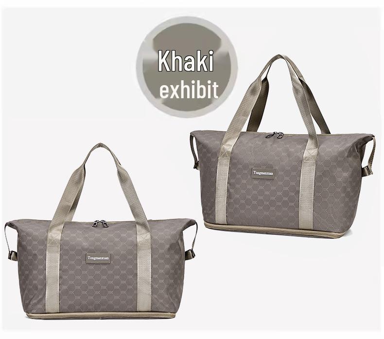 Large Capacity Women's Travel Storage Bag: Lightweight, Portable Canvas for Short Trips