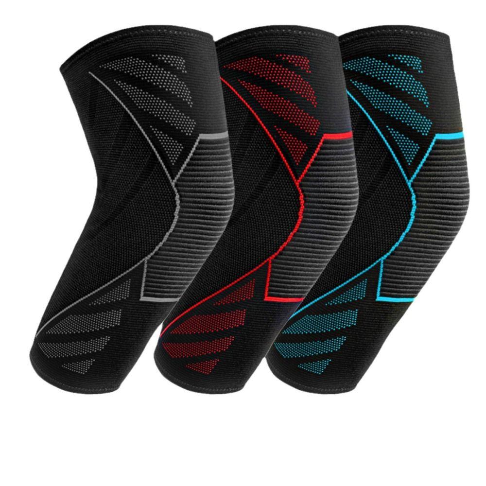 Non-Slip Compression Elbow Support Pads Wear-resistant Breathable Arm Pad  Sports Fitness Cycling