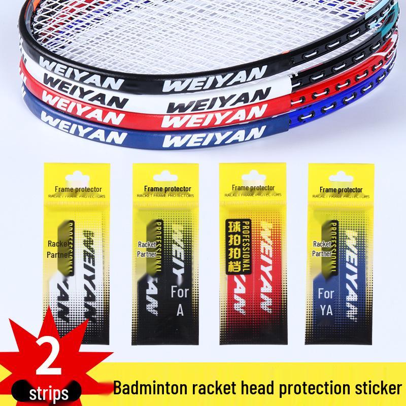 Weiyan Badminton Racket Frame & Head Edge Wear-Resistant Protector Sticker
