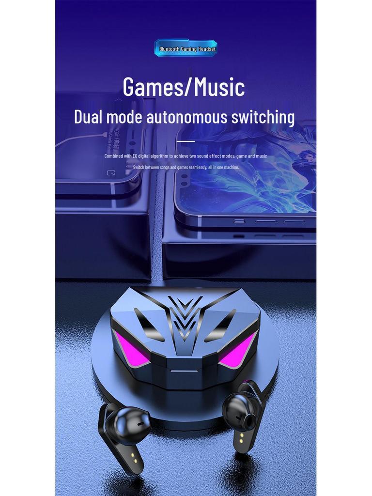 X15 High-Quality Bluetooth Gaming Earphones with Zero Latency.