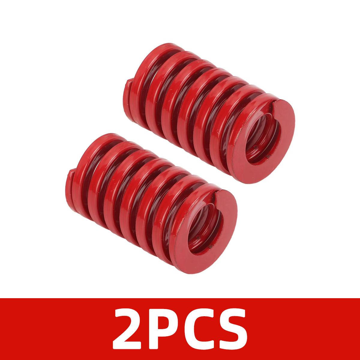 PINMOAP Heavy Duty Carbon Steel Compression Spring With High Load Capacity Durable Shock Absorption Suitable For Automobiles 2PCS
