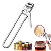 Can Opener Adjustable Stainless Steel Jar Opener Non-Slip Multifunctional Can Bottle Cap Opener for Jars Home Kitchen Gadgets