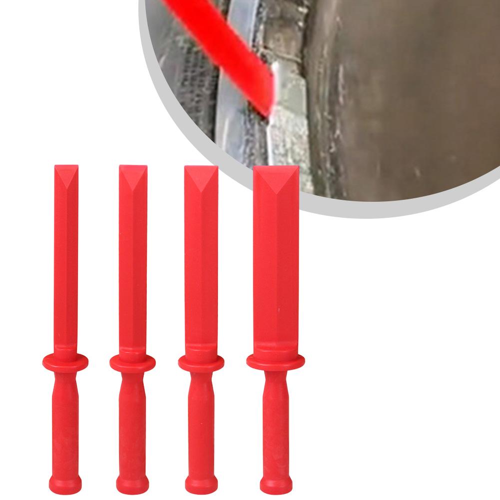 4 Pcs Chisel Scraper Set Balance Weight Blade For Removes Tires Debris Adhesives Paint  Tool Accessories