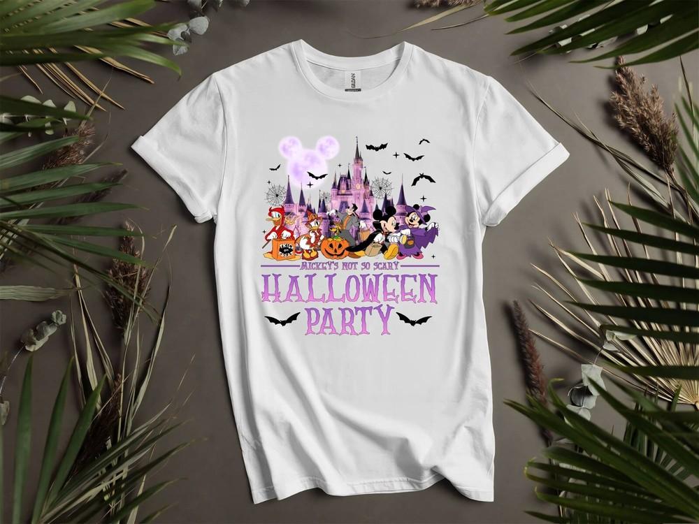 Halloween Party Mickey Friends T-shirt T Shirt Men Women Unisex Tshirt I19