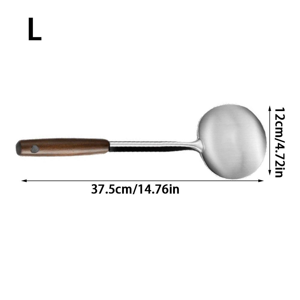 Mushroom Shape Kitchen Stir Fry Spoon Wood Handle Cooking Spoon New Cooking Spatula  Kitchen Tools