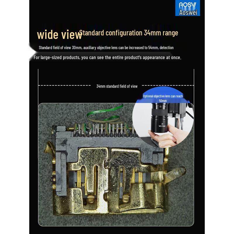 AOSVI HD Industrial Digital Microscope with 21.5-inch Display