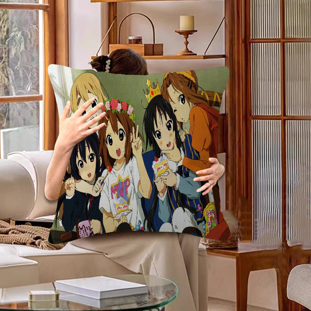 K-On Anime Stitch Lucky Dragon Pillow Cover Sofa Cushion Cover Home Room Decoration Children Gift