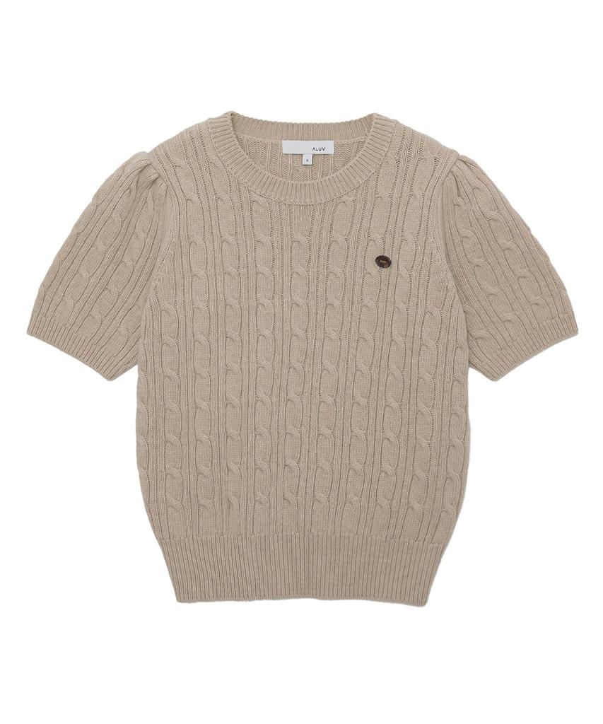 Eilubeu Raccoon Cable Knit Aaqkpo103P