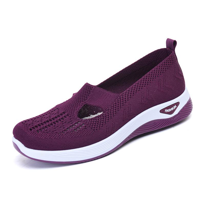 Fashion Summer new casual shoes for women, soft-soled, breathable and fashionable mom shoes sports shoes for women