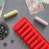 10 Grids Long Strip Shape Silicone Ice Cube Mould Non-Stick Stick Shape Ice Tray DIY Biscuit Baking Mould Jelly Chocolate Mold