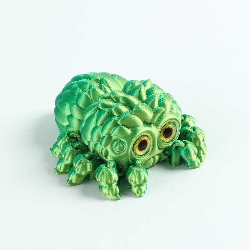 3D Printed Movable Joint Spider Model Ornament Toy