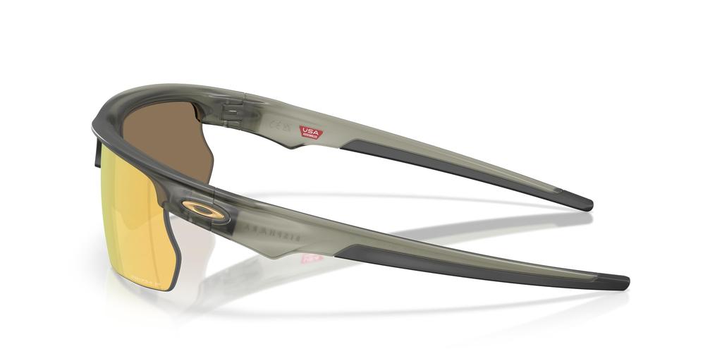 Oakley Sunglasses Frame Color Matte Olive Lens Prizm 24K Polar 68mm 0OO9400, (Front) Ink, Color
