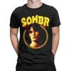 Sombr Tour TShirt Beach  Cotton T Shirts For Mens Hip Hop Casual Tshirt ShortSleeved Awesome Tops